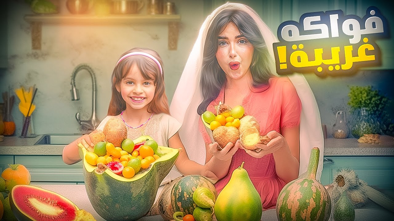 جربنا انا وبنتي ايلين اغرب الفواكه في العالم | الريحه خنقتنا 🤢