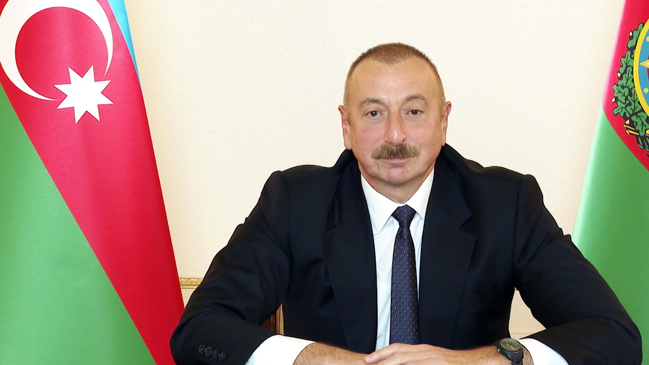 İlham Əliyev xalqa müraciət edib.