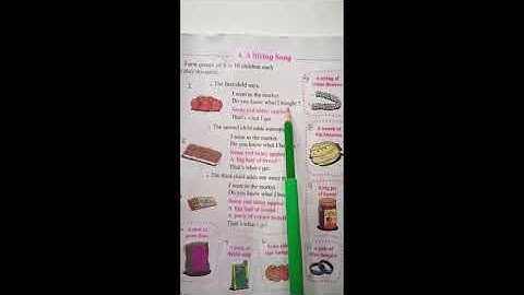 A string song | 3rd STD | English Balbharati