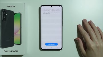 Samsung Galaxy A56 5G: How to Reset WiFi Settings
