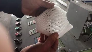 EPE foam fruit packing net extruder making machine