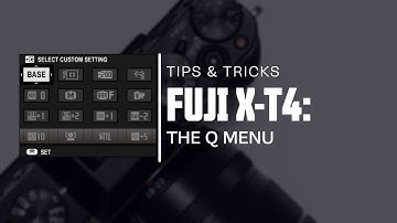 Fuji XT4 | How to Customize the Q Menu