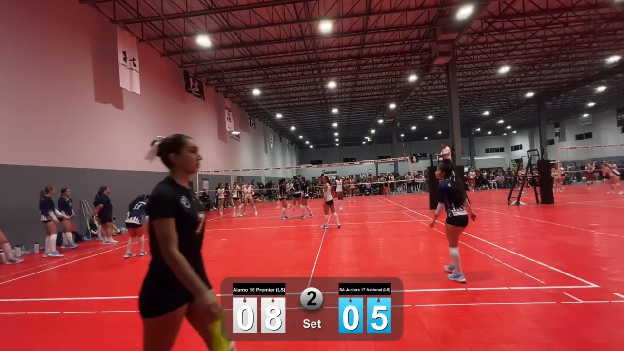 Alamo 16 Premier (LS) vs SA Juniors 17 National (LS) Set 2