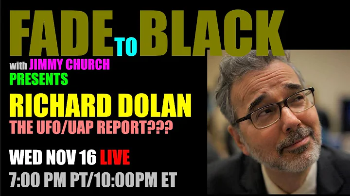 Ep. 1717 Richard Dolan: The UFO/UAP Report?