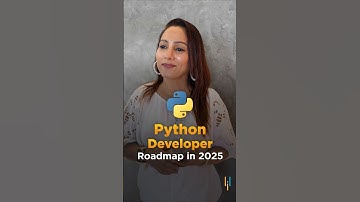 🔥Python Developer Roadmap 2025 #shorts #simplilearn