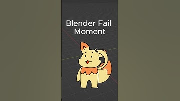 Blender Fail Moment #animation #blendergameengine #funny #memes #fail #cute