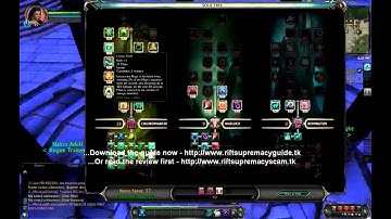 Rift Mage PVP Build Ultimate Build 2011