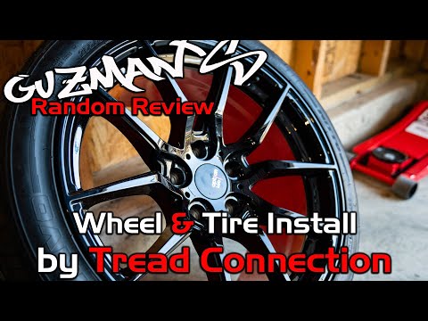 Option Lab wheels and tire install Tread Connection DC | Guzman's Random Review | 2015+ Suabru WRX