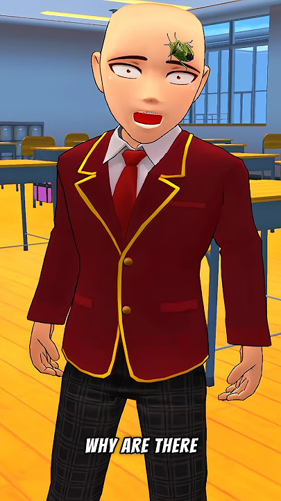 Cacroach in the girls class 🫣 #sakuraschoolsimulator #sakura #funny #cartoon #viral