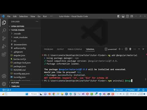 Fix- Not Supported: Keyword "id", use "$id" for schema ID in Angular Material