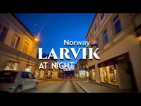 Norway 🇳🇴 Larvik at night