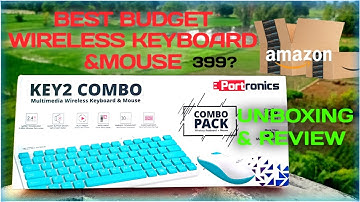 Best Budget Wireless Keyboard & Mouse 2021🔥|Portronics KEY2 COMBO Multimedia Wireless Keyboard&Mouse