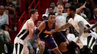 D’Angelo Russell and Grant Hill Catch Up
