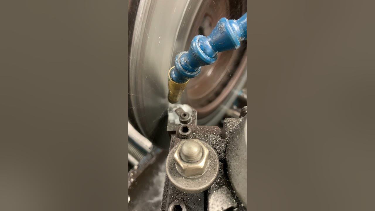 Turning Down Brake Rotors on Lathe YouTube