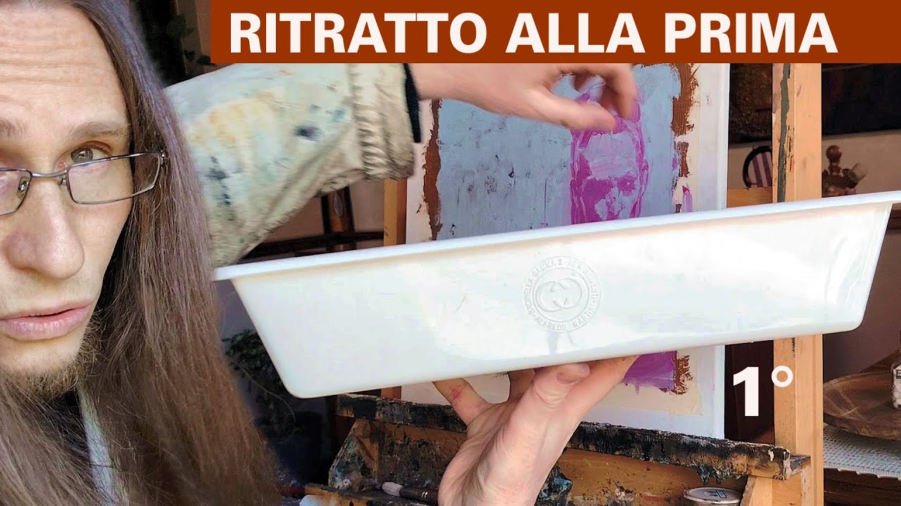 Ritratto ad olio alla prima 1. Consolidare le tecniche