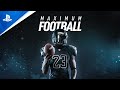 Maximum football  announcement trailer  ps5  ps4 games