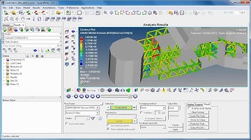 OptiStruct Optimization - Using the Lattice Optimization Process