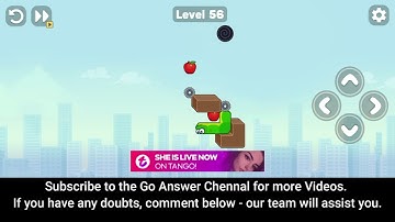 Snake Puzzle: Slither to Eat Level 56 Walkthrough 🐍🍎 | Goanswer