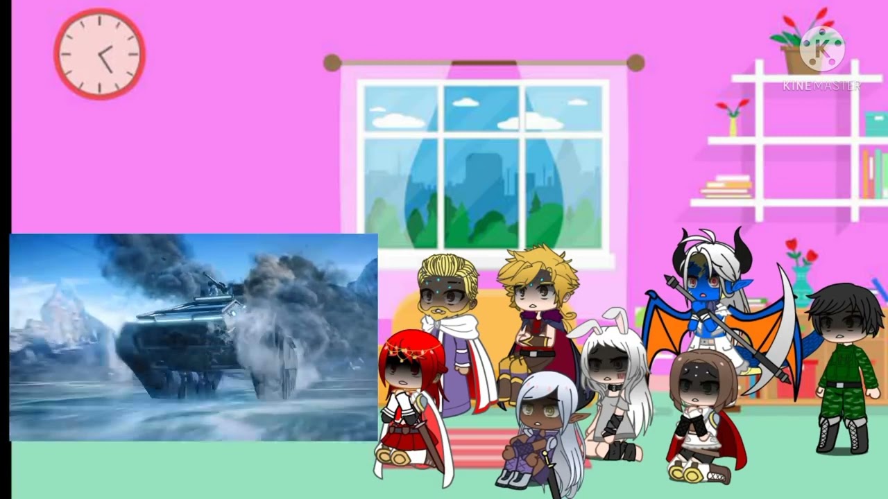 G A T E  Reacts to 2042 (2___)  (1_2) - Remake