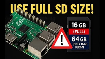 Expand Raspberry Pi image to full SD Card Size