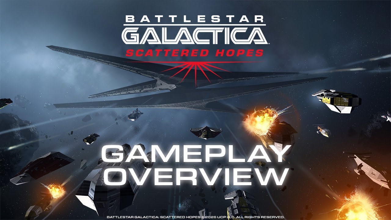 Battlestar Galactica: Scattered Hopes – Gameplay-Trailer zeigt Flottenmanagement 2 YouTube player