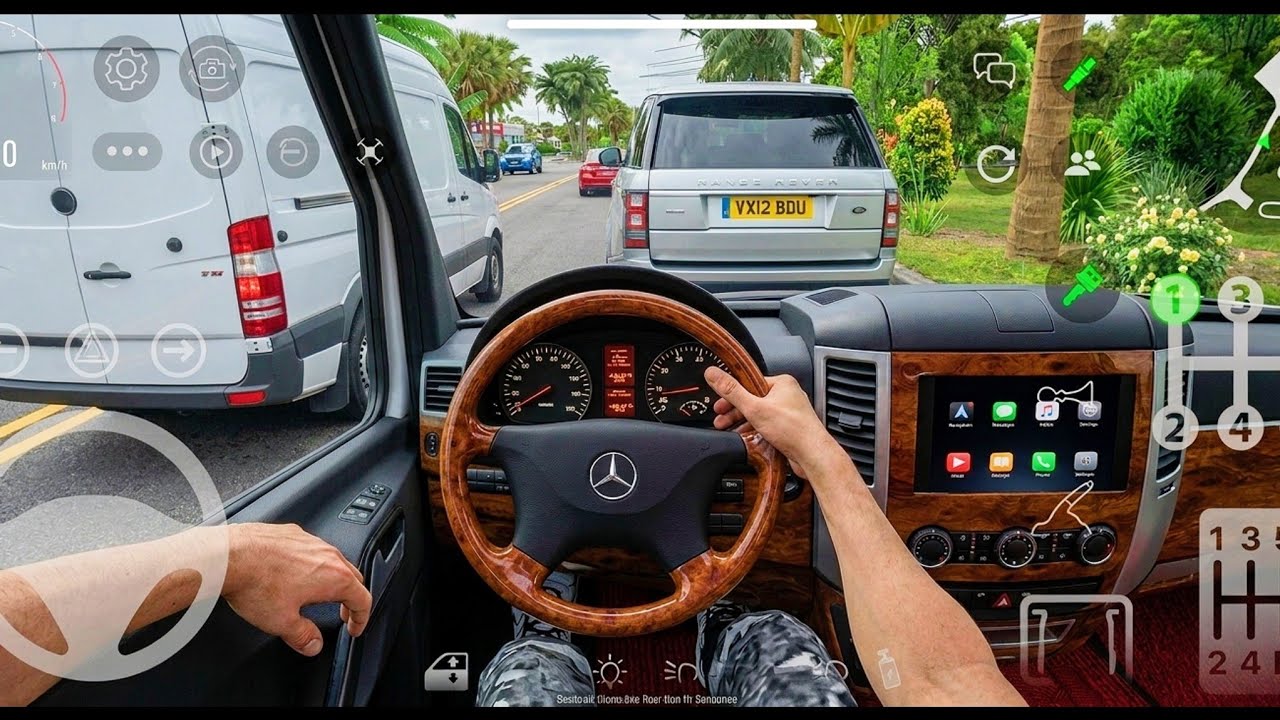 🚘NEW UPDATE! Custom Cars online Drive🚦Driving the New  Mercedes-Benz V Class ✅️ ULTRA GRAPHICS
