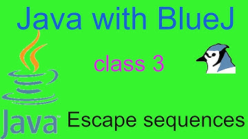 Java with BlueJ - Part 3