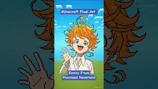 Emma - Minecraft Pixel Art #anime #minecraft #pixelart