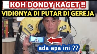 🔴para pendeta pada panik !! sampai vidio koh dondy tan di putar di dalam gereja !!