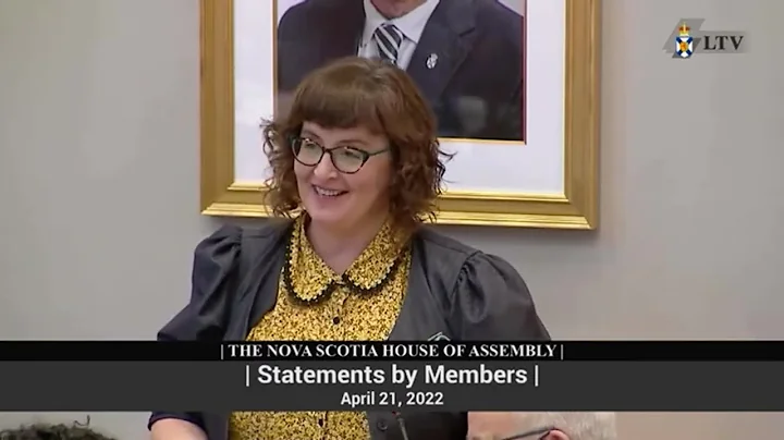 April 21 - Lisa Lachance recognizes the leadership...