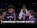 Jaden McDaniels after shorthanded Wolves advance: ‘We all put the work in!’ | NBA on ESPN