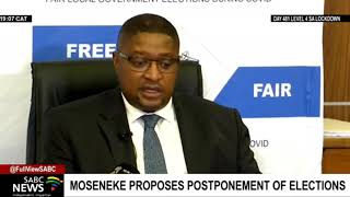 IEC will be the final arbiter on planned October elections