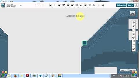 Autodesk 123D - Modeling a simple house - Part 5