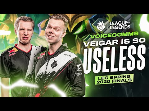 Veigar Is So Useless! | LEC Spring 2020 Final G2 vs Fnatic Voicecomms