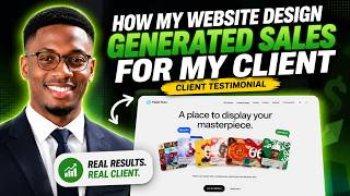 How My Website Design Helped My Client Generate Sales Client Testimonial