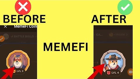 MEMEFI: HOW TO LEVEL UP AND UPGRADE (100% SOLVED)