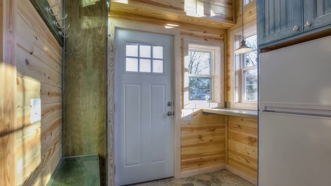Double Wide Container Home with Rustic Interior, Amazing Small House ...