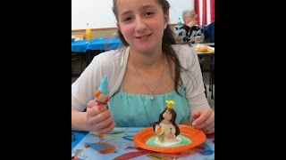 Noa's Bat Mitzvah party  with fondant workshop by Annushka