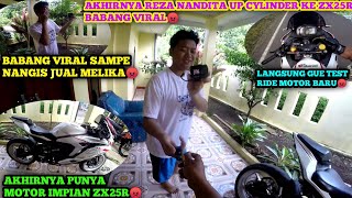 AKHIRNYA YANG KALIAN TUNGGU GANTI MOTOR KE ZX25R PUNYA BABANG VIRAL‼️