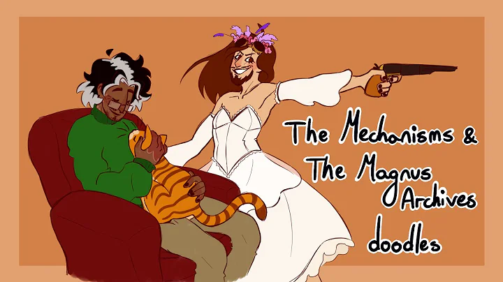 Speedpaint - The Mechanisms & The Magnus Archives doodles