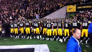 Iowa Football Entrance