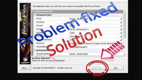 How to fix Prince of Persia- The two thrones  Launching error -fixed-Droptop Gamers #thetwothrones