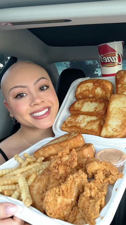 CANES MUKBANG🍗#shorts