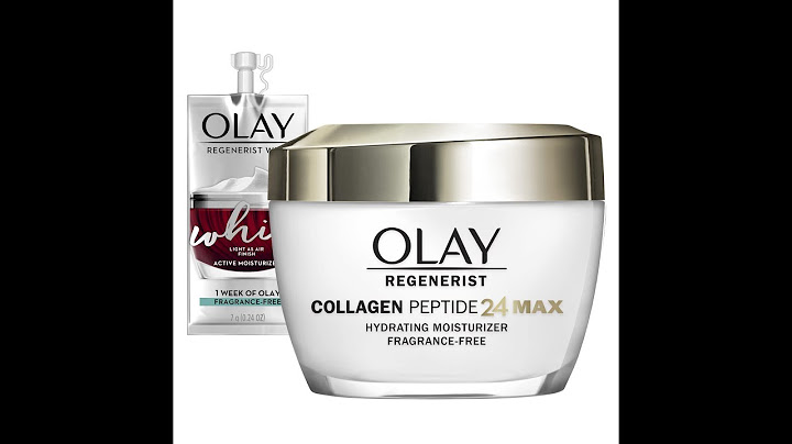 Olay regenerist collagen peptide 24 max face moisturizer fragrance free 1.7 oz