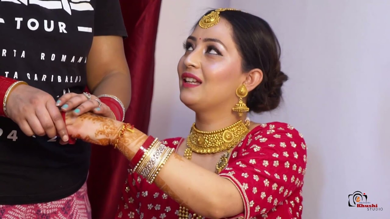 Anshul and Chiya Wedding Story 2021. By City Computers and Khushi Studio Rohru.