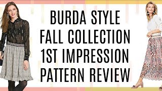 Burda Style | Fall Collection | First Impression Pattern Review Burda Style | Fall Collection | First Impression Pattern Review
