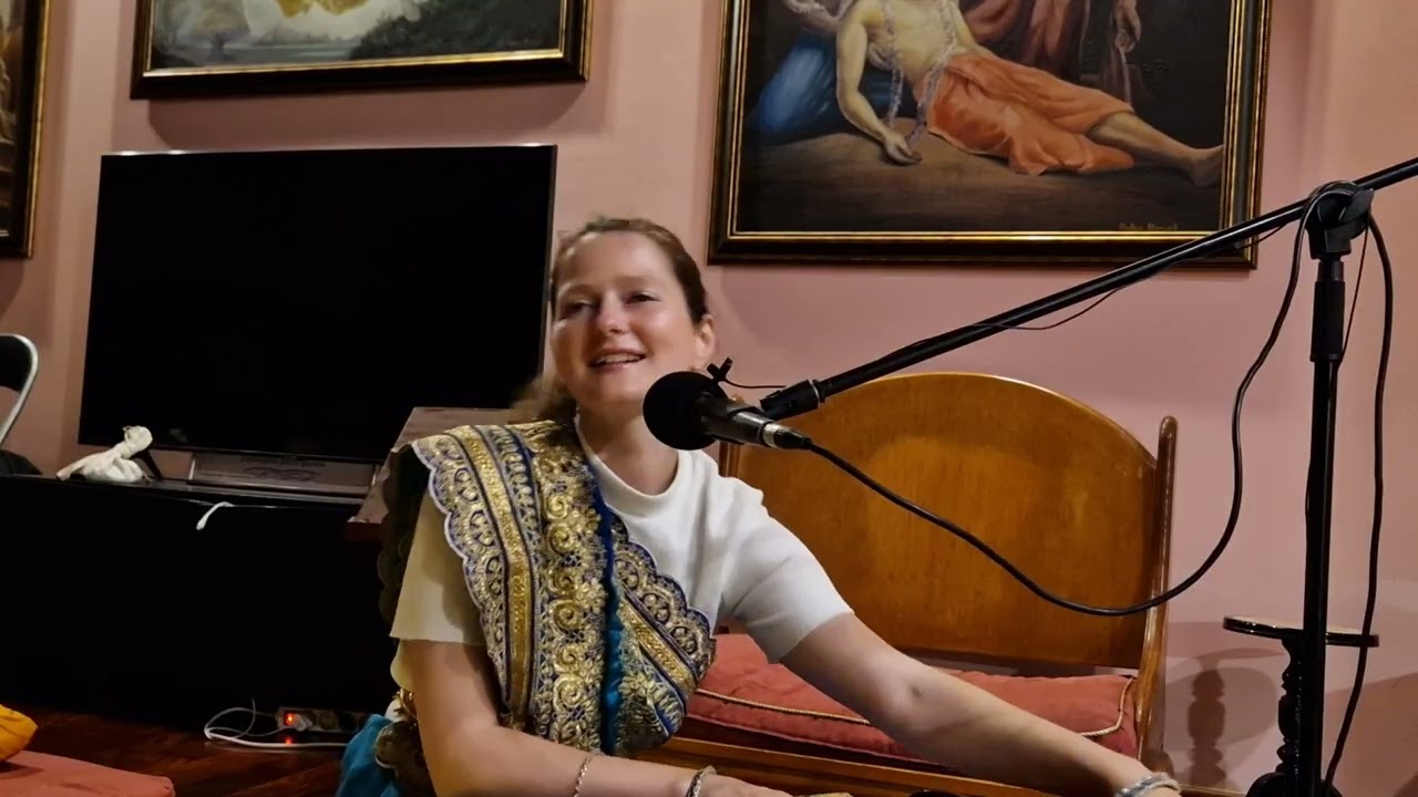 mataji Yulia, kirtan , Barcelona