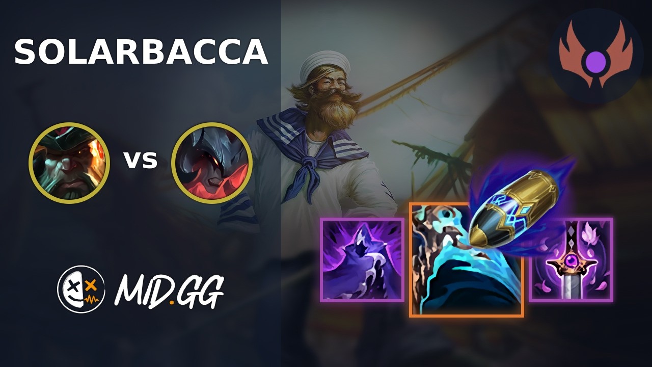 MID.GG: [ solarbacca ] Gangplank TOP vs Aatrox | NA MASTER | LOL Season ...