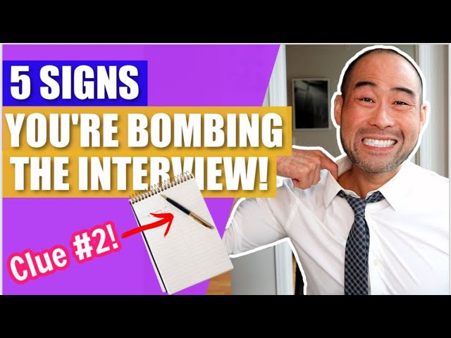 How To Know If The Interview Went Bad (5 Signs)