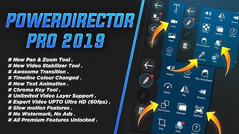 PowerDirector Pro Mod Apk 2019 | PowerDirector Pro Apk 2019 | PowerDirector Latest Version